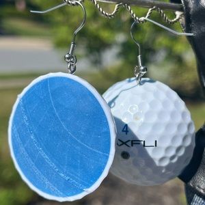 Golf Ball Earrings